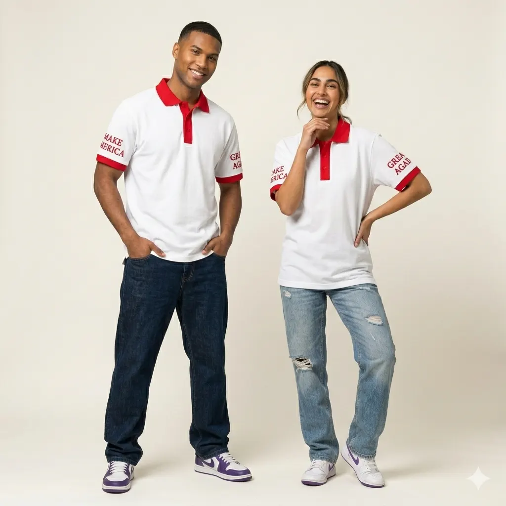 Custom embroidered polos