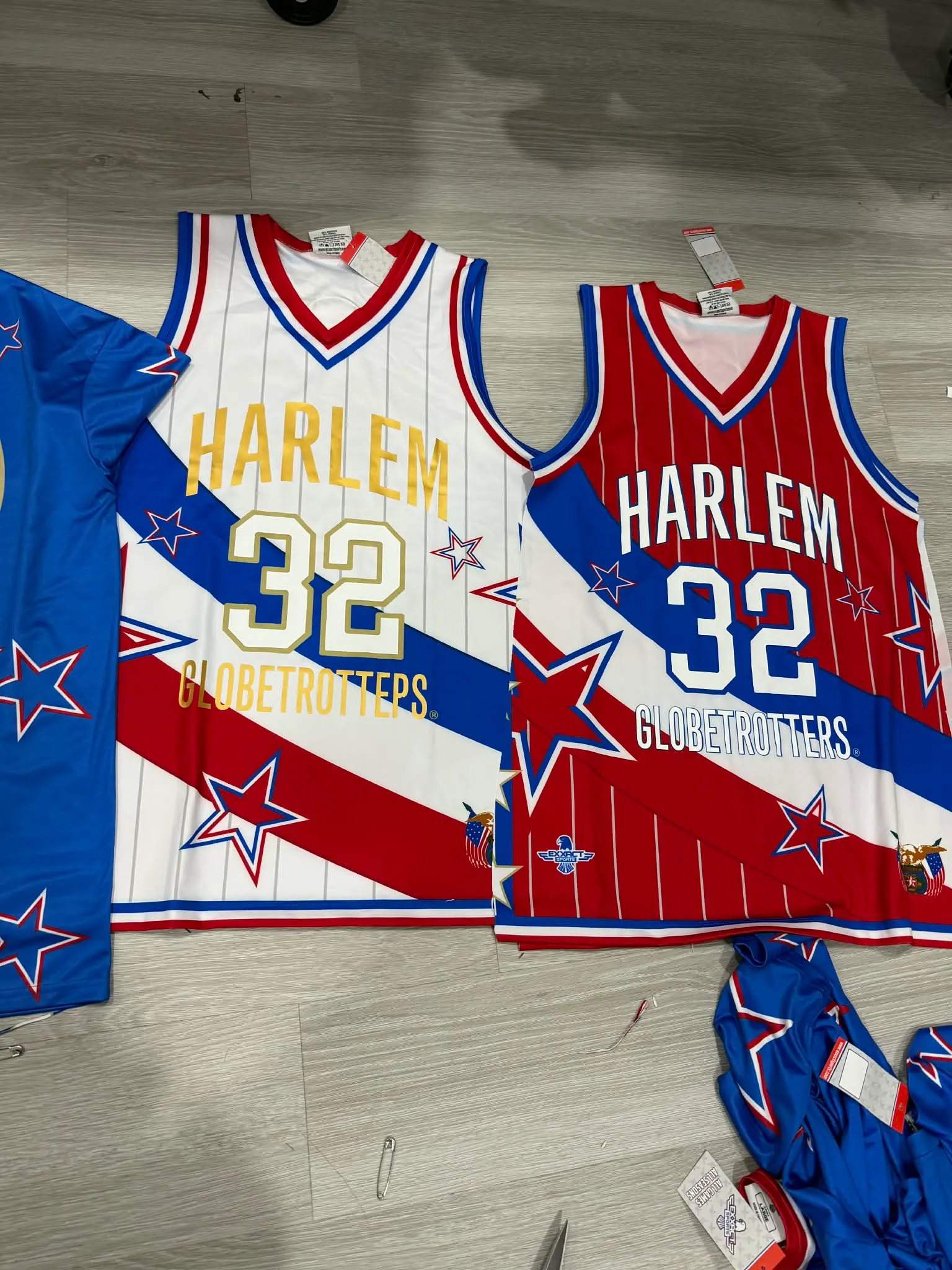 Custom team basketball uniforms manufactured by our workshop