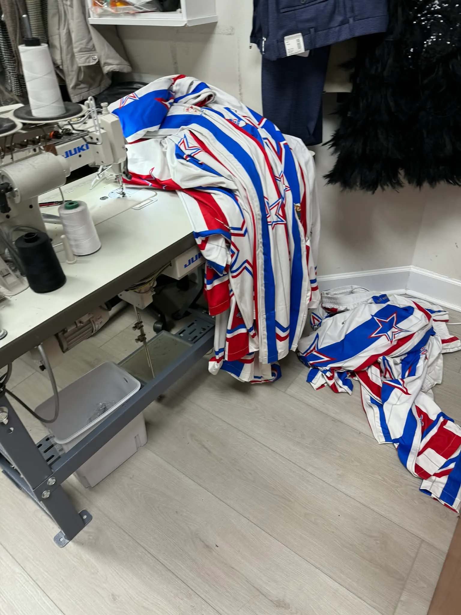 Cut and sewn in our own workshop